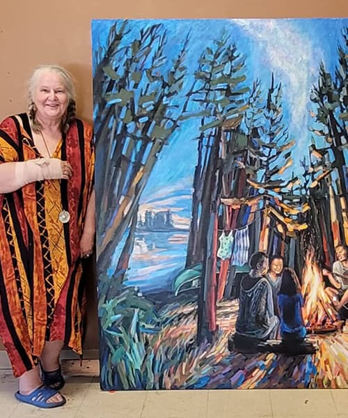 Grand Bend Beach House Mural Artist